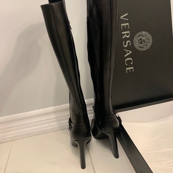 Brand new: Versace Over the Knee Boots Original - Picture 2 of 10